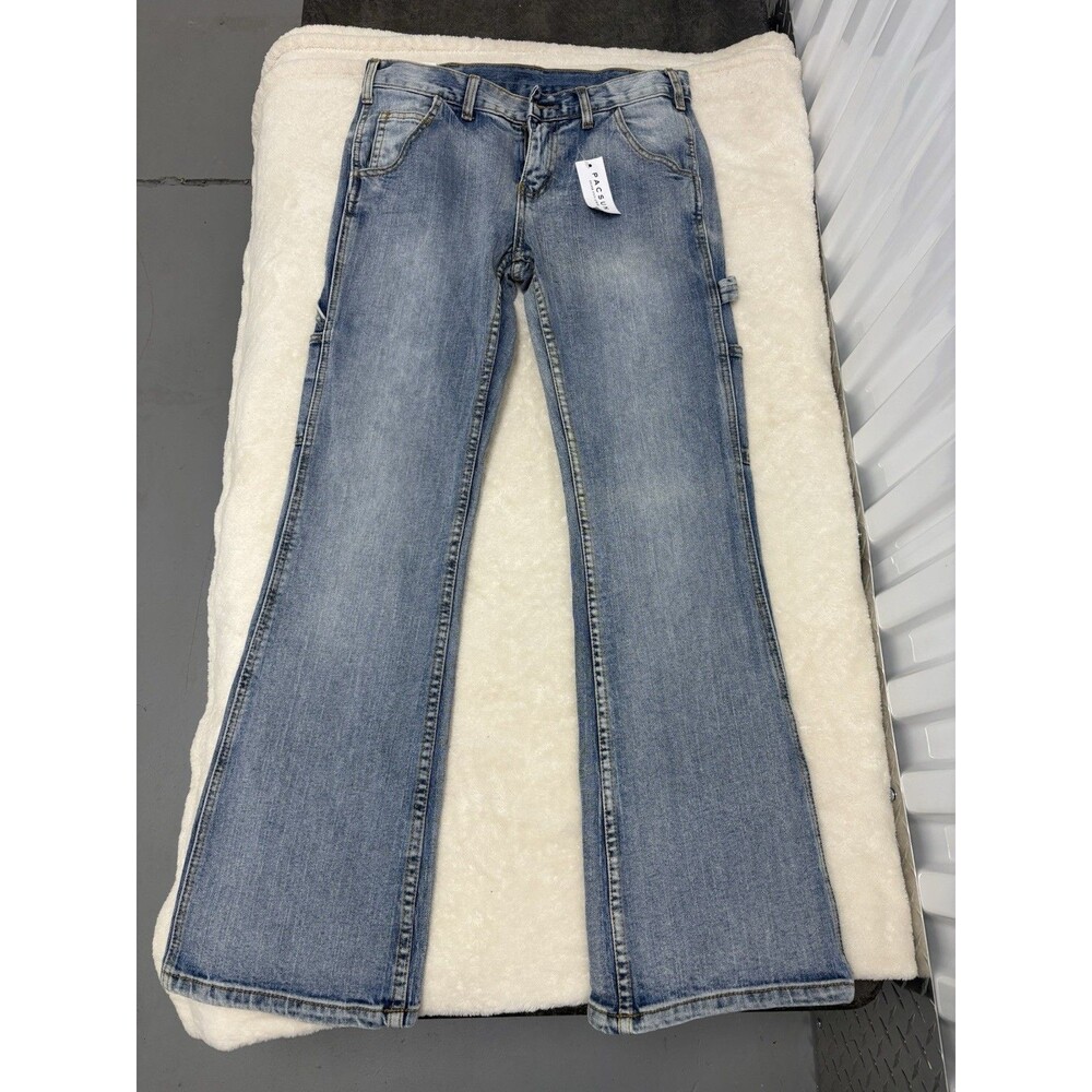 PacSun Carpenter Jeans Women's Sz 5 Denim Low Rise Flare Cotton